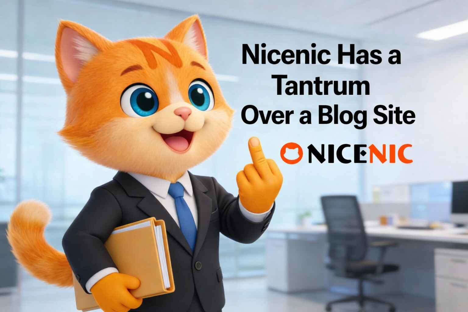 Breaking news: NiceNIC discovers the Report button